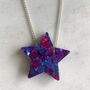 Colour Pop Confetti Star Necklace, thumbnail 4 of 6