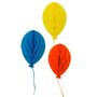 Colourful Balloon Shaped Honeycomb Party Decorations, thumbnail 3 of 3