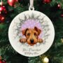 Personalised Christmas Irish Terrier Break Through, thumbnail 3 of 10