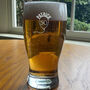 Personalised 50th Birthday Gift Balloon Pint Glass, thumbnail 1 of 9