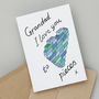 Grandad I Love You To Pieces Card, thumbnail 2 of 3