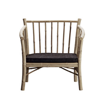 Outdoor Bamboo Chairs Set, 5 of 6