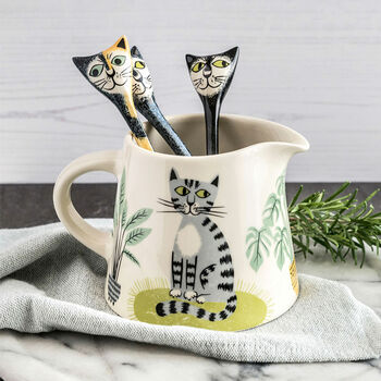 Handmade Ceramic Cat Spoons, 2 of 3
