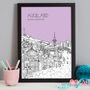 Personalised Auckland Print, thumbnail 9 of 10
