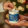 Personalised Ceramic Christmas Savings Money Box, thumbnail 1 of 3