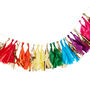 Rainbow Multi Coloured Party Decoration Tassel Garland, thumbnail 2 of 3