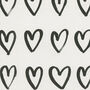 Black Hearts Risograph Card, thumbnail 3 of 3