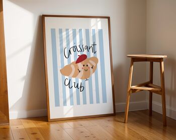 Croissant Club Art Print, 4 of 10