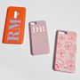 Personalised Terracotta Orange And Blue Phone Case, thumbnail 5 of 8
