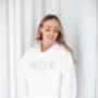 Personalised Embroidered 'Bride To Be' Hoodie, thumbnail 3 of 10