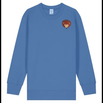 Childrens Organic Cotton Hedgehog Sweatshirt, 5 of 11