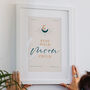 Personalised 'Stay Wild Moon Child' Print, thumbnail 1 of 3