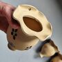 Ceramic Wall Planter Handmade Hanging Plant Pot, thumbnail 6 of 9