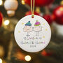 First Christmas As Husband And Wife Tree Decoration C, thumbnail 3 of 4