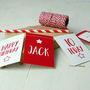 Personalised Bunting Age Birthday Card, thumbnail 3 of 6