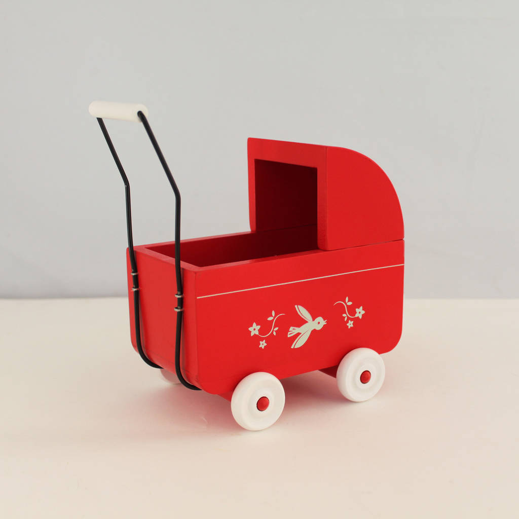 wooden pram toys