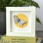 Personalised Framed Butterfly Art – Graduation Or Milestone Birthday Gift, thumbnail 8 of 9