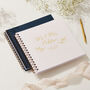 Personalised Gold Foil Wedding Guestbook, thumbnail 1 of 4