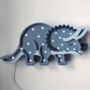 Triceratops Handmade Dinosaur Lamp, thumbnail 4 of 4