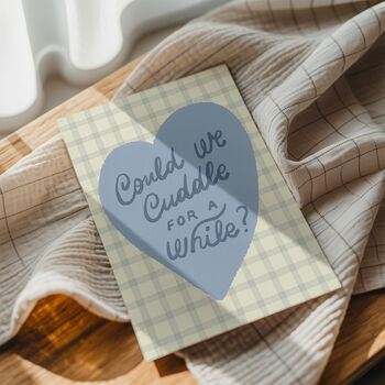 Could We Cuddle Print, Nursery Print, Bedroom Art, 2 of 12