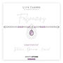 February Amethyst Birthstone Charm Bracelet Gift, thumbnail 2 of 4