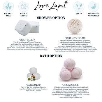 Personalised Birthstone Heart Bath Pamper Gift Set, 11 of 11