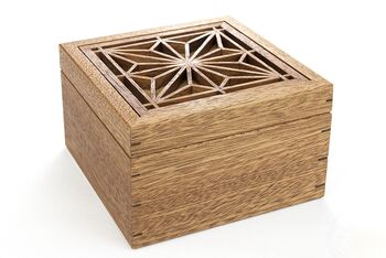 Small Wooden Kumiko Box, 6 of 8
