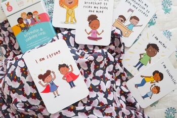 Kind Affirmation And Wellbeing Cards For Kids, 6 of 9