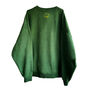 Green Hand Embroidered Trippy Sweatshirt, thumbnail 3 of 7