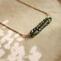Green Tourmaline Beaded Necklace, thumbnail 4 of 7