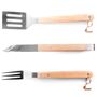 Personalised 'Dad Is King Of The Grill' BBQ Tools Set, thumbnail 5 of 10