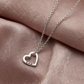 Personalised Micro Message Heart Necklace, 3 of 10