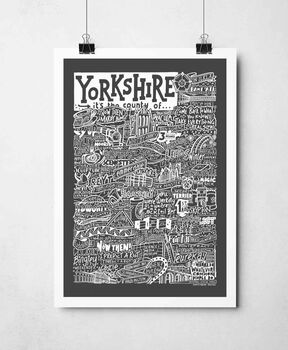 Yorkshire Landmarks Print, 5 of 10