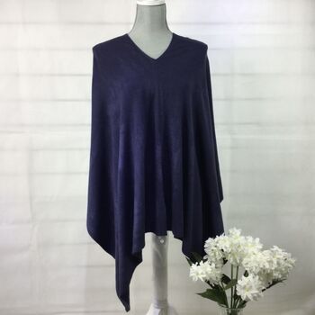 Light Weight Soft Knit Poncho, 3 of 8