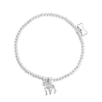 Personalised Sterling Silver Alsatian Bracelet, 5 of 9
