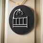 Baby Room Cot Door Sign With Raised Design, thumbnail 3 of 6