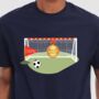 Personalised Medal Football Goal T Shirt, thumbnail 1 of 7