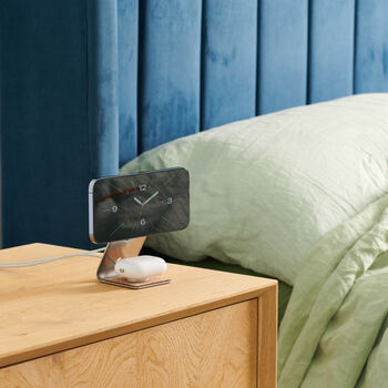 Nightstand Docking Station For iPhone And Airpods, 2 of 9