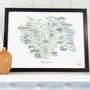 Illustrated Yorkshire Map, thumbnail 3 of 8