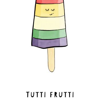 Tutti Frutti Lollipop Print, 4 of 5