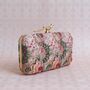 Pink Rectangular Bird Clutch, thumbnail 1 of 8