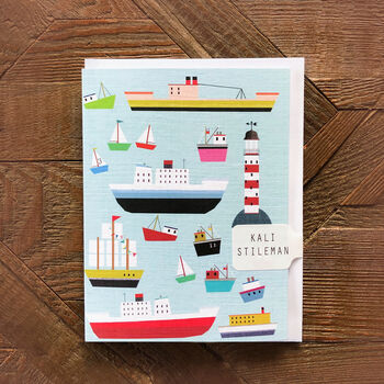 Mini Boats Greetings Card, 4 of 5