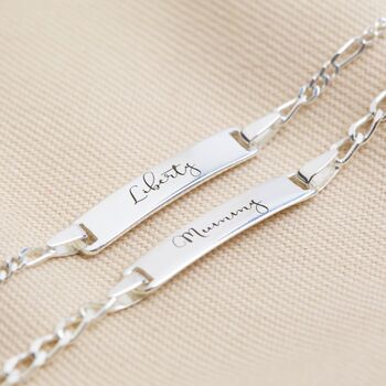 Personalised Sterling Silver Identity Bracelet, 2 of 7