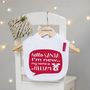 Personalised First Christmas Eve Romper, thumbnail 8 of 9