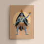 Kali Art Print Hindu Wall Decor, thumbnail 1 of 3