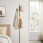 Free Standing Coat Rack With Eight Hooks For Hallway, thumbnail 2 of 10