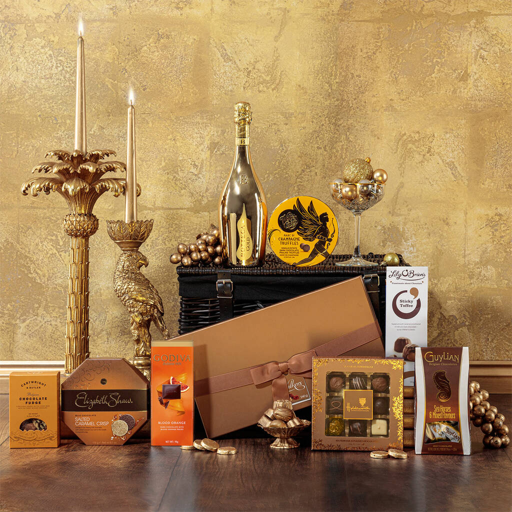 The Ultimate Prosecco And Chocolate Christmas Hamper, 1 of 4