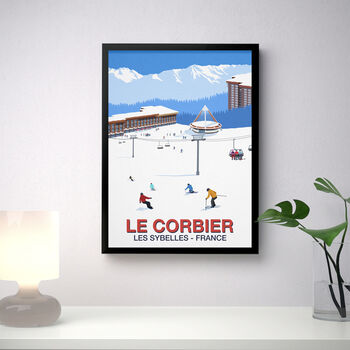 Le Corbier Ski Resort Poster, 2 of 6