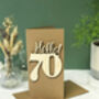 Personalised Hello 70 Birthday Card, thumbnail 9 of 11