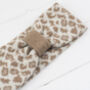 Leopard Knitted Headband, thumbnail 6 of 8